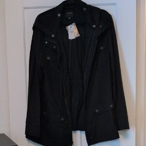 Lane Bryant Black Utility Jacket